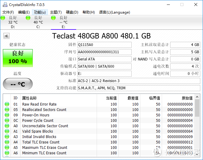 暴力拆解看主控颗粒—Teclast 台电 A800 固态硬盘 开箱测评报告