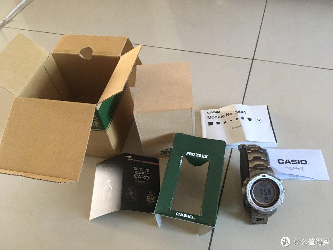 史低价捡漏的CASIO 卡西欧PRW-3100T-7 男士太阳能手表