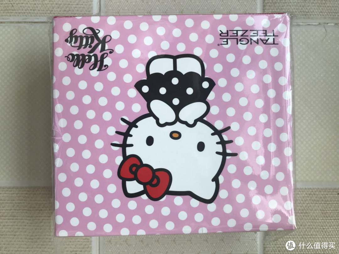 Oh，My God，满满的少女心——Tangle Teezer便携款美发梳hello kitty礼盒