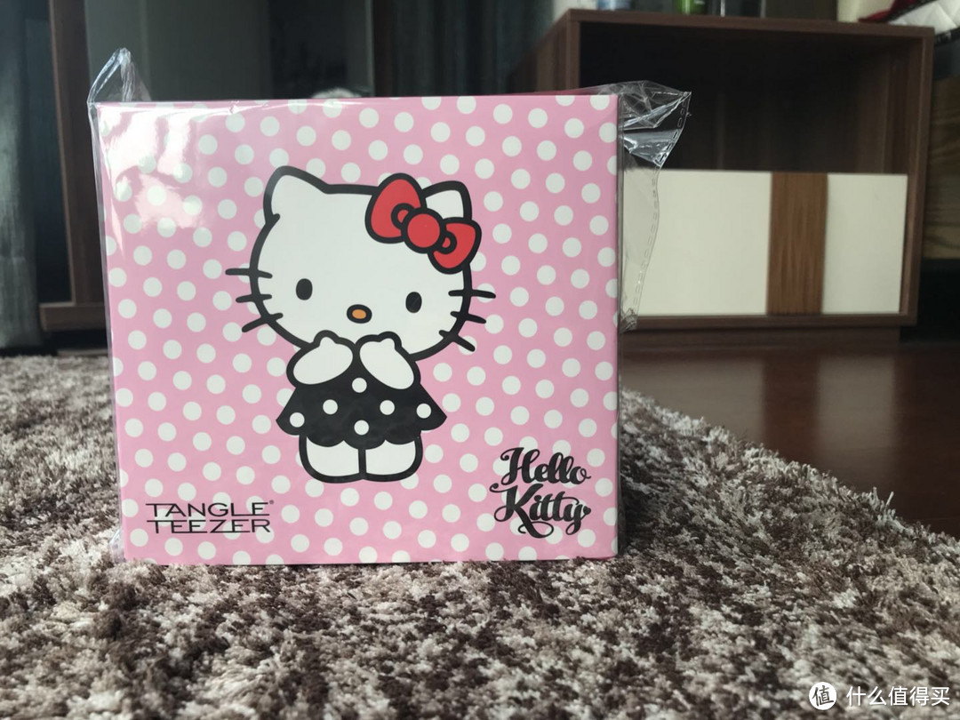 Oh，My God，满满的少女心——Tangle Teezer便携款美发梳hello kitty礼盒