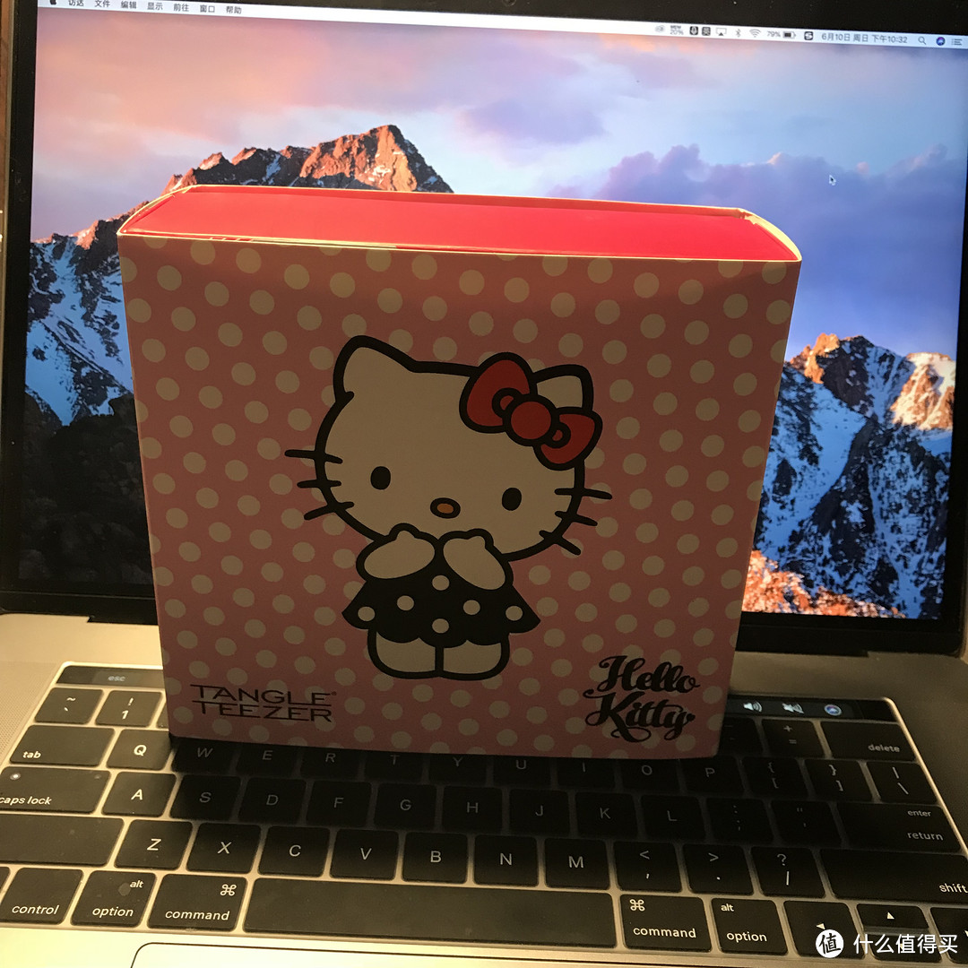 头可断发型不能乱！芭比金刚的标配——Tangle Teezer之hello kitty美发梳