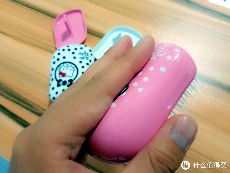 Tangle Teezer便携款美发梳hello kitty礼盒试用体验