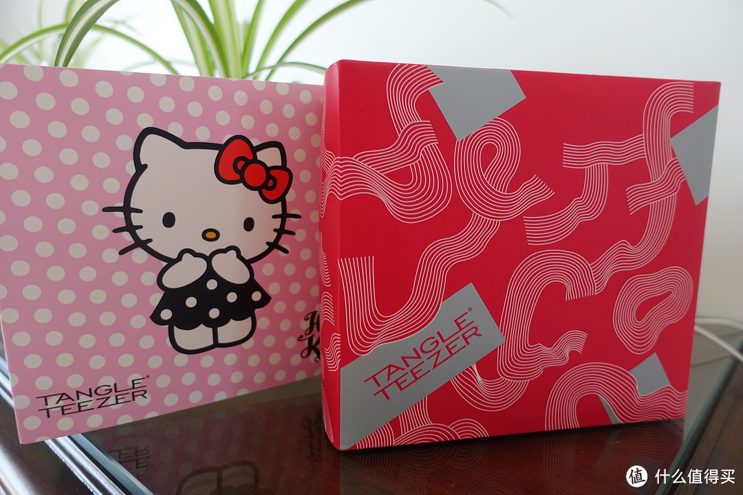 一次中年大叔的少女心经历——Tangle Teezer便携款美发梳hello kitty礼盒