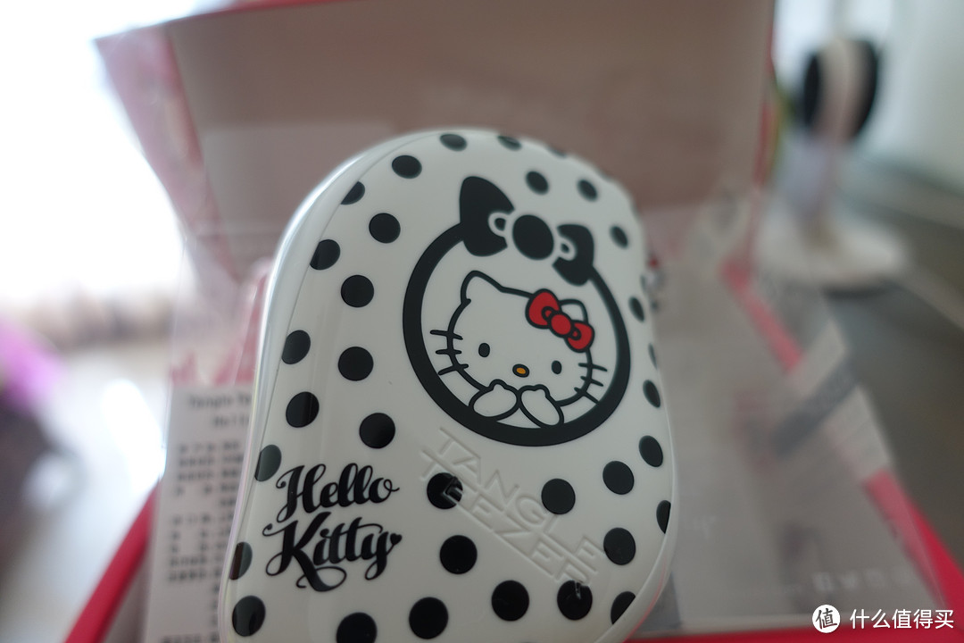 一次中年大叔的少女心经历——Tangle Teezer便携款美发梳hello kitty礼盒