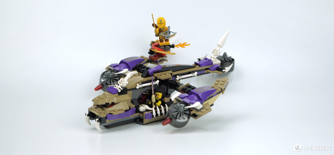Lego 乐高 幻影忍者 Ninjago 狂蟒掠夺者直升机 70746 详细评测