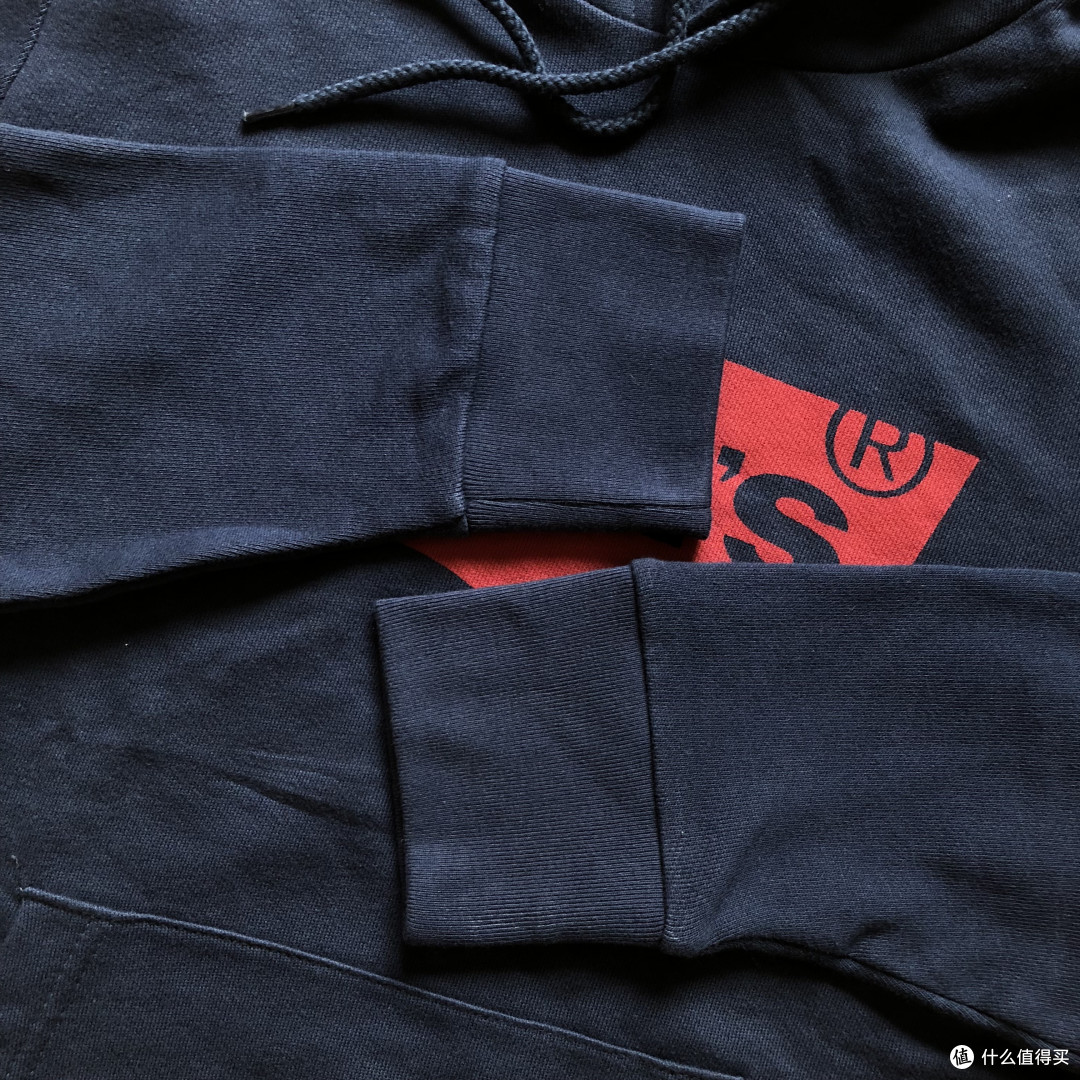 Levi's 李维斯 男士logo套头卫衣开箱