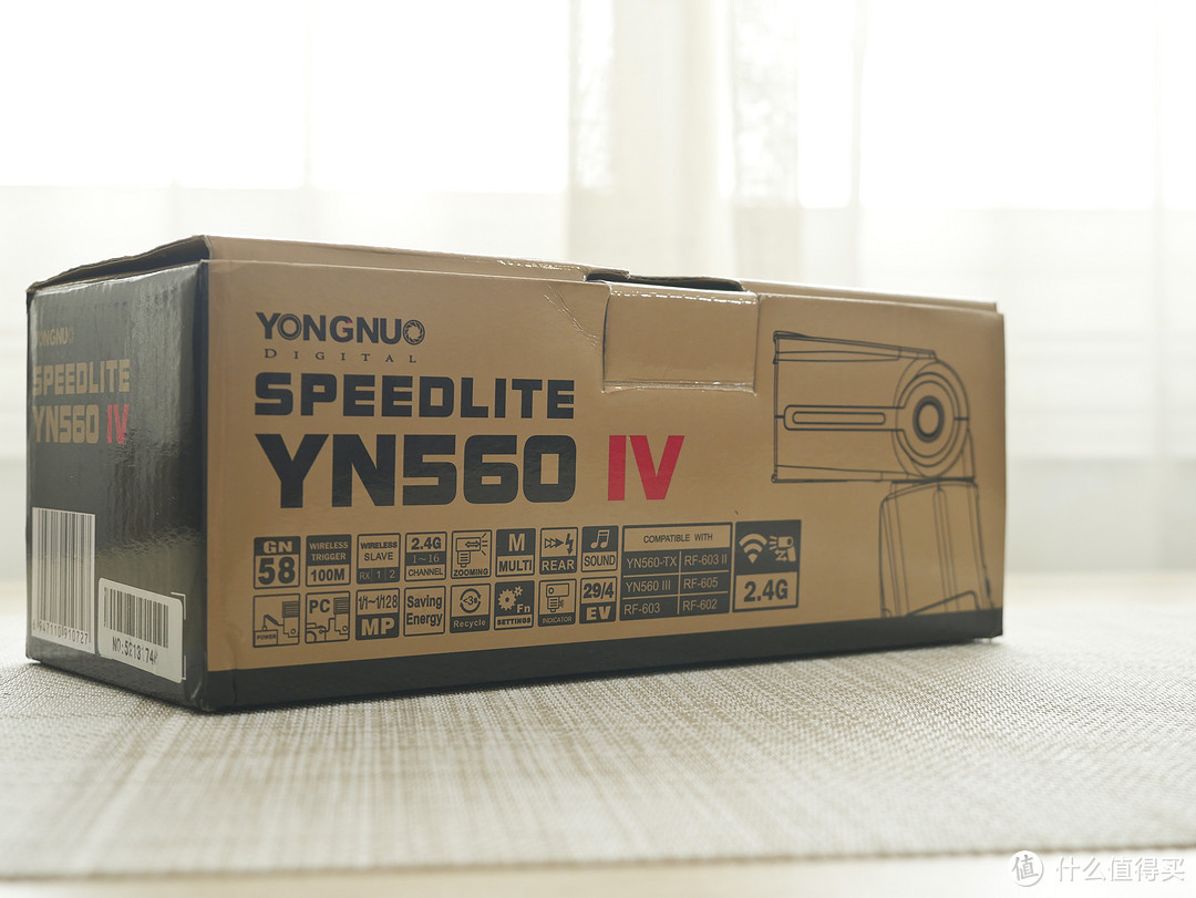 YONGNUO 永诺 YN-560 IV  闪光灯 开箱体验