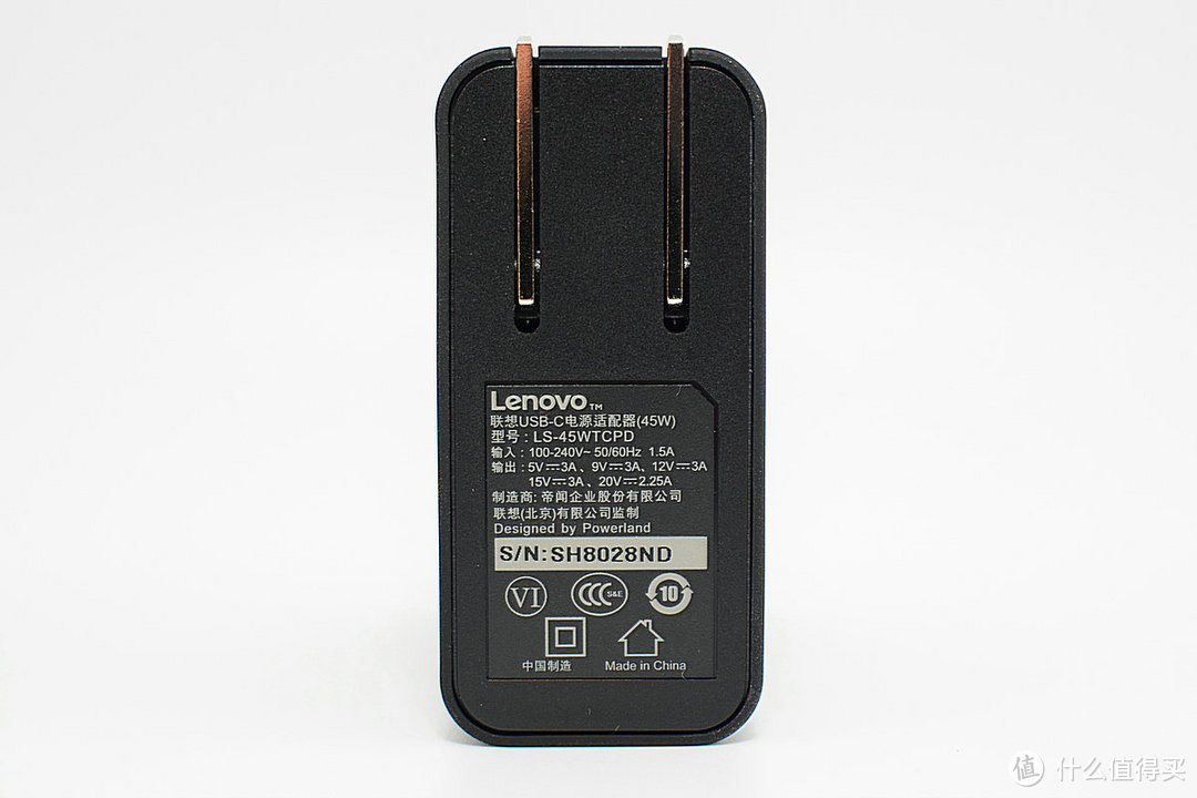 抢滩PD热潮，联想 LS-45WTCPD USB-C电源适配器实测及拆解