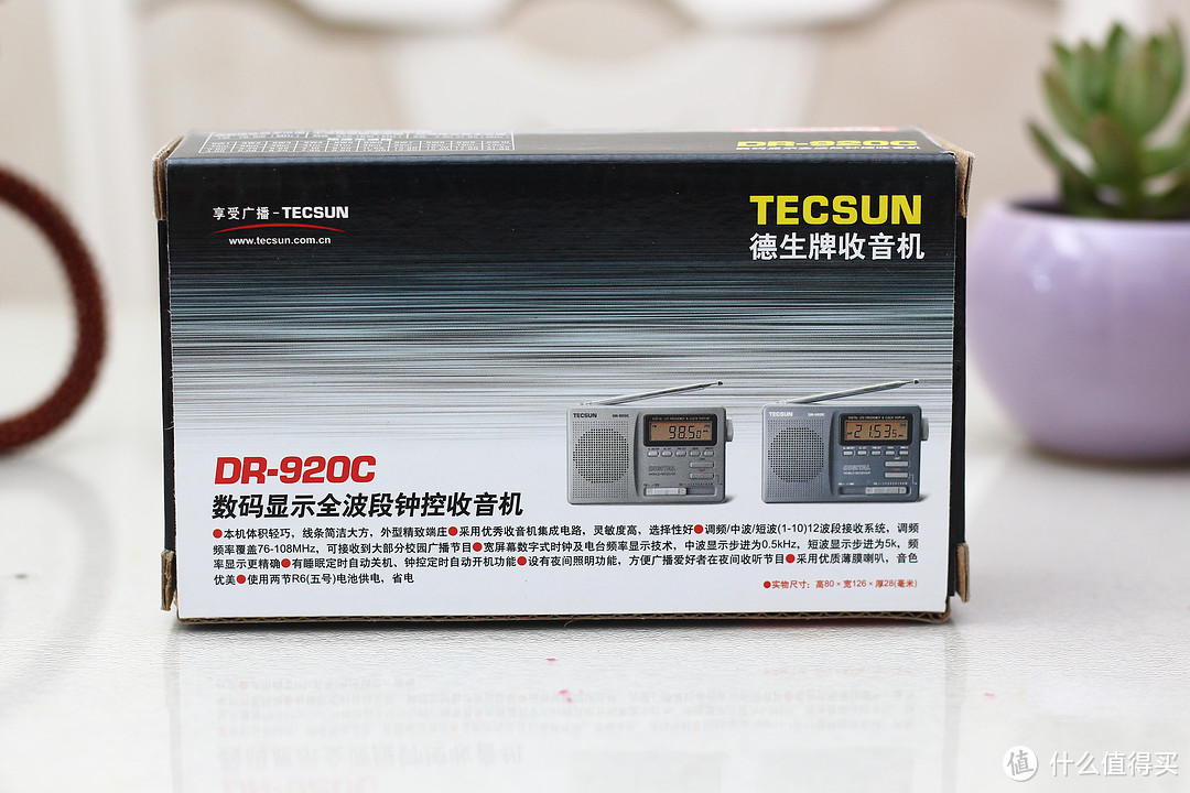 父亲节礼物—TECSUN 德生 DR-920C 收音机 简晒