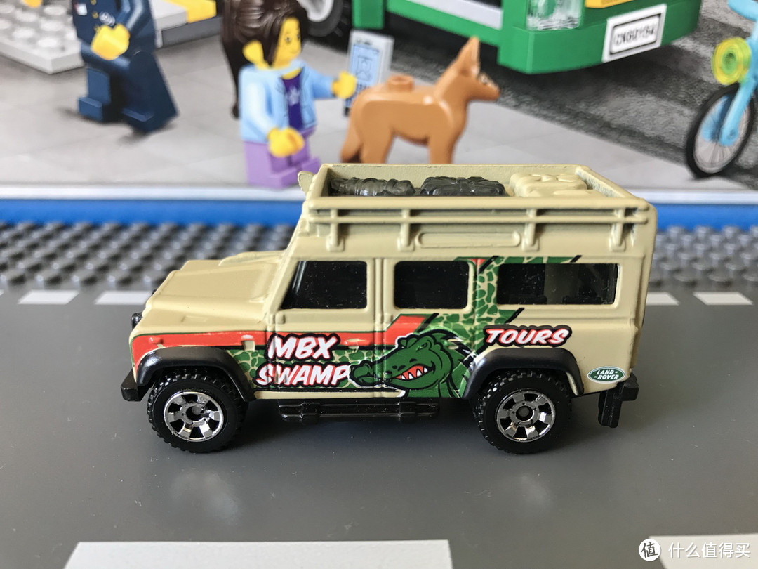 打折优惠凑单好物：Matchbox 火柴盒 路虎 Land Rover Defender 110 合金玩具车