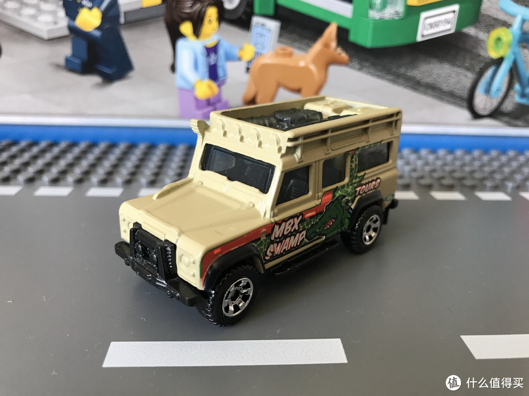 打折优惠凑单好物：Matchbox 火柴盒 路虎 Land Rover Defender 110 合金玩具车