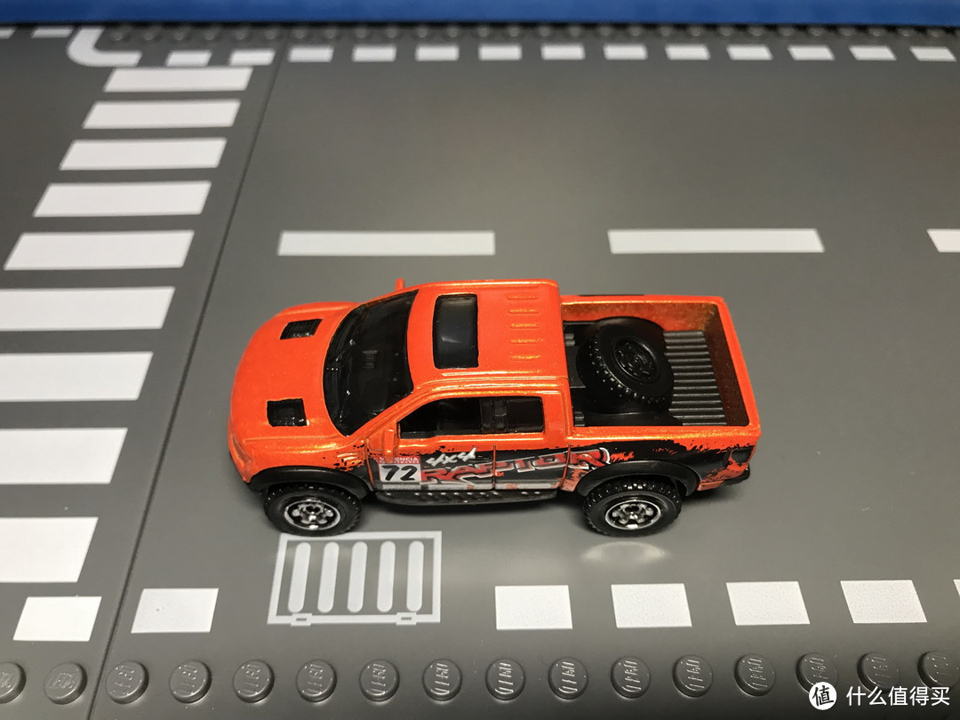 打折优惠凑单好物：Matchbox 火柴盒 福特 FORD F-150 SVT RAPTOR 合金皮卡