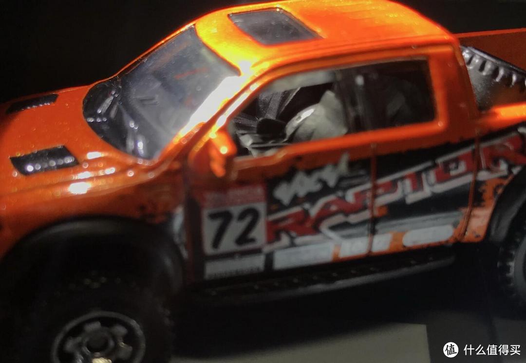 打折优惠凑单好物：Matchbox 火柴盒 福特 FORD F-150 SVT RAPTOR 合金皮卡