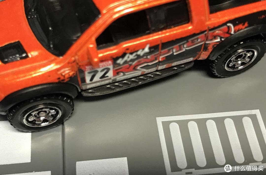 打折优惠凑单好物：Matchbox 火柴盒 福特 FORD F-150 SVT RAPTOR 合金皮卡