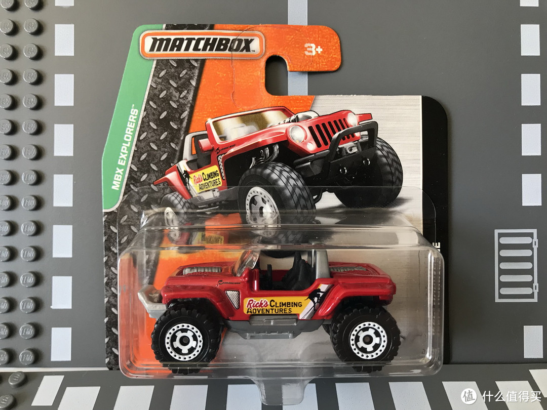 打折优惠凑单好物：Matchbox 火柴盒 Jeep Hurricane 合金吉普概念车