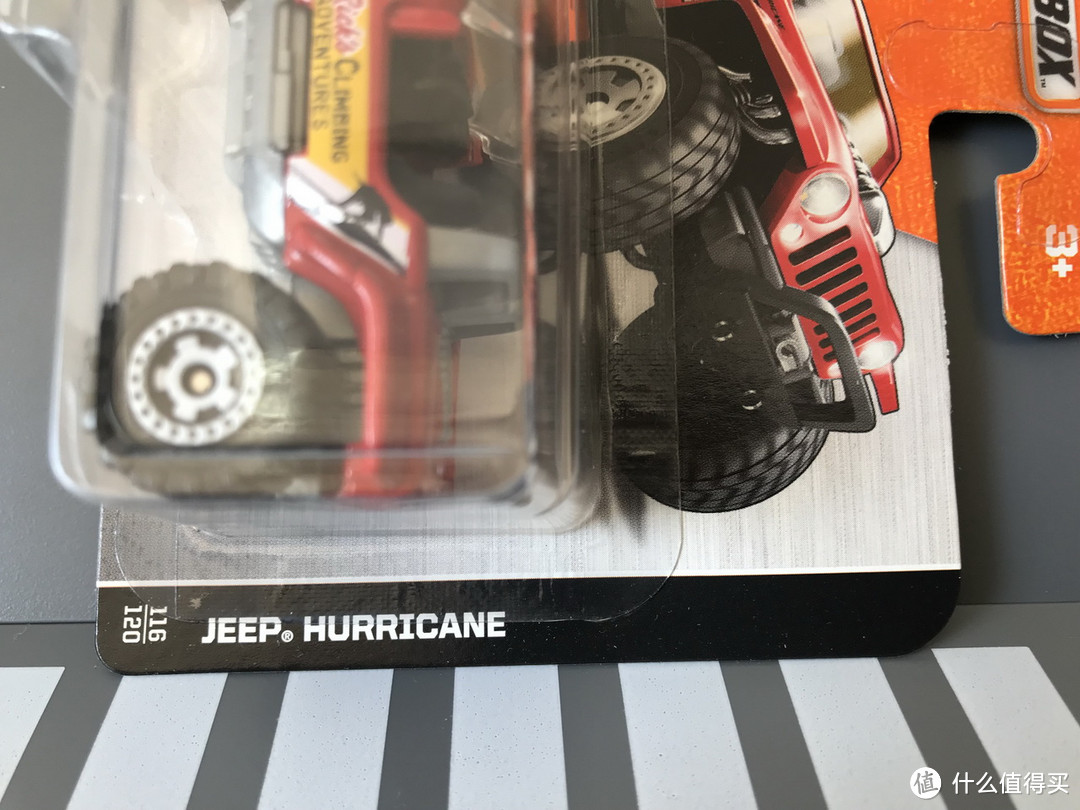 打折优惠凑单好物：Matchbox 火柴盒 Jeep Hurricane 合金吉普概念车