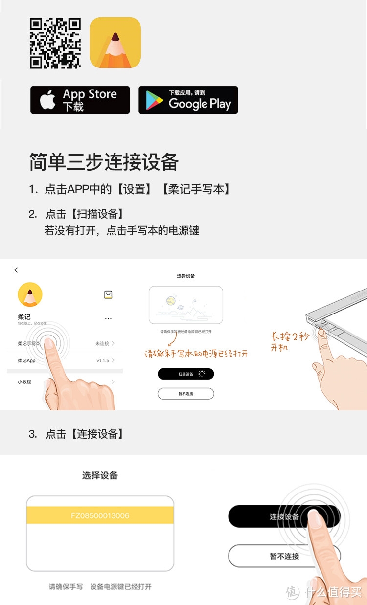 体验书写的乐趣？Royole 柔宇 柔记RoWrite 智能手写板伪开箱简评
