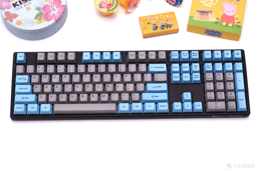 简单就好,AKKO Ducky One PBT热升华 机械键盘 开箱体验