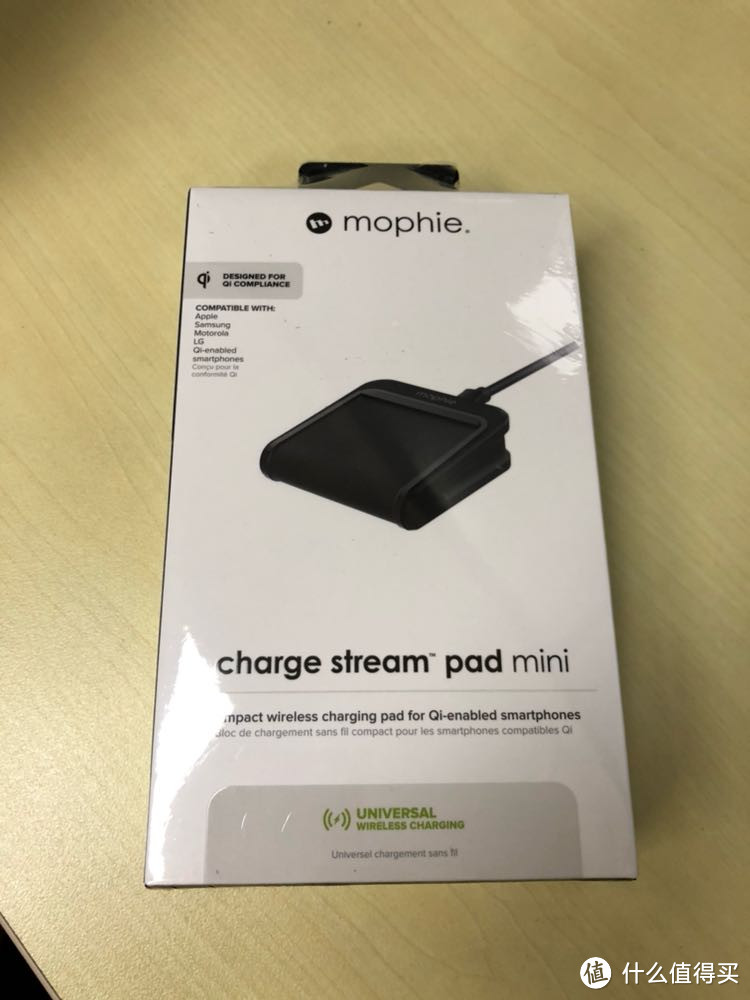 Mophie charge stream pad mini 迷你版 无线充电器开箱晒图