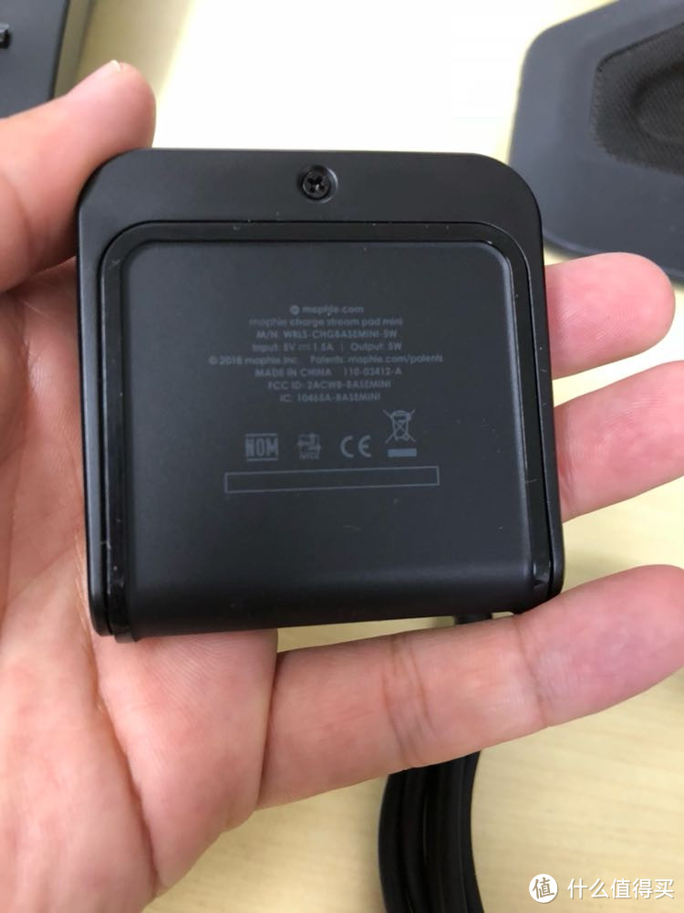 Mophie charge stream pad mini 迷你版 无线充电器开箱晒图