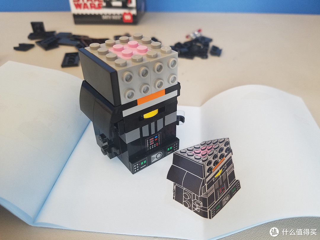 LEGO 乐高 BrickHeadz方头仔 41619 黑武士达斯·维德 尝鲜