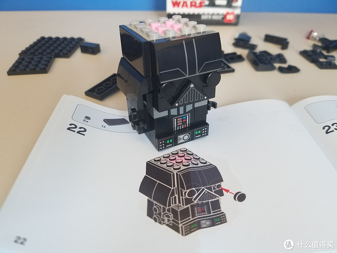 LEGO 乐高 BrickHeadz方头仔 41619 黑武士达斯·维德 尝鲜