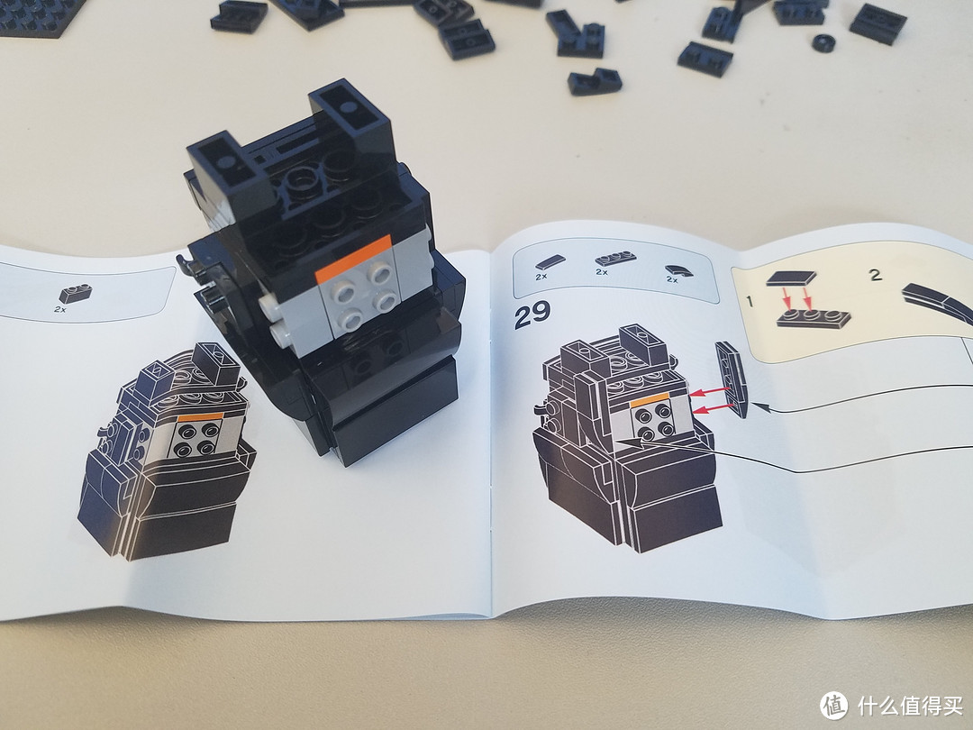 LEGO 乐高 BrickHeadz方头仔 41619 黑武士达斯·维德 尝鲜