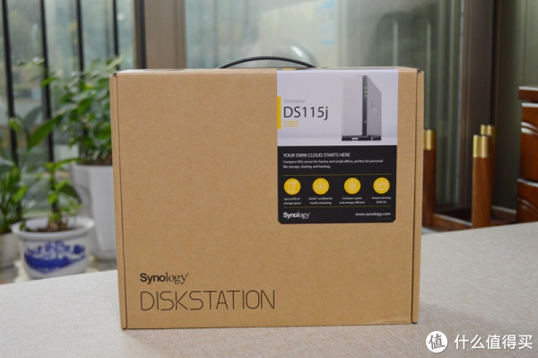 Synology 群晖 DS115j 单盘位NAS 网络存储服