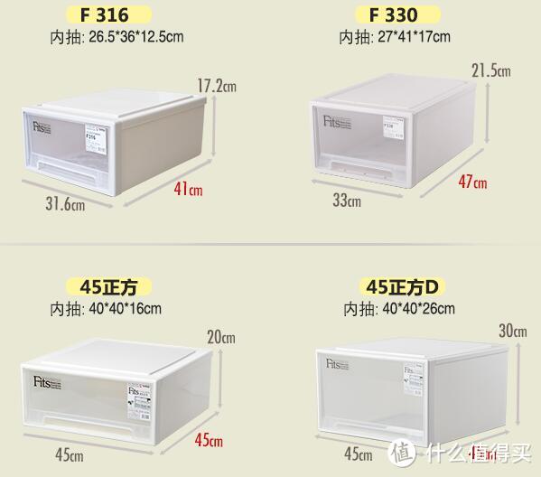 收纳抽屉哪家强？市场三强爱丽思、天马、无印良品各型号产品大横评！