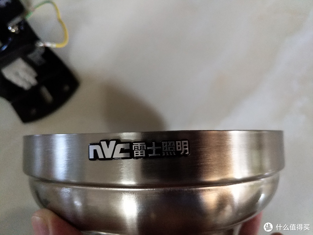 NVC 雷士 美式隐形风扇灯晒单及安装