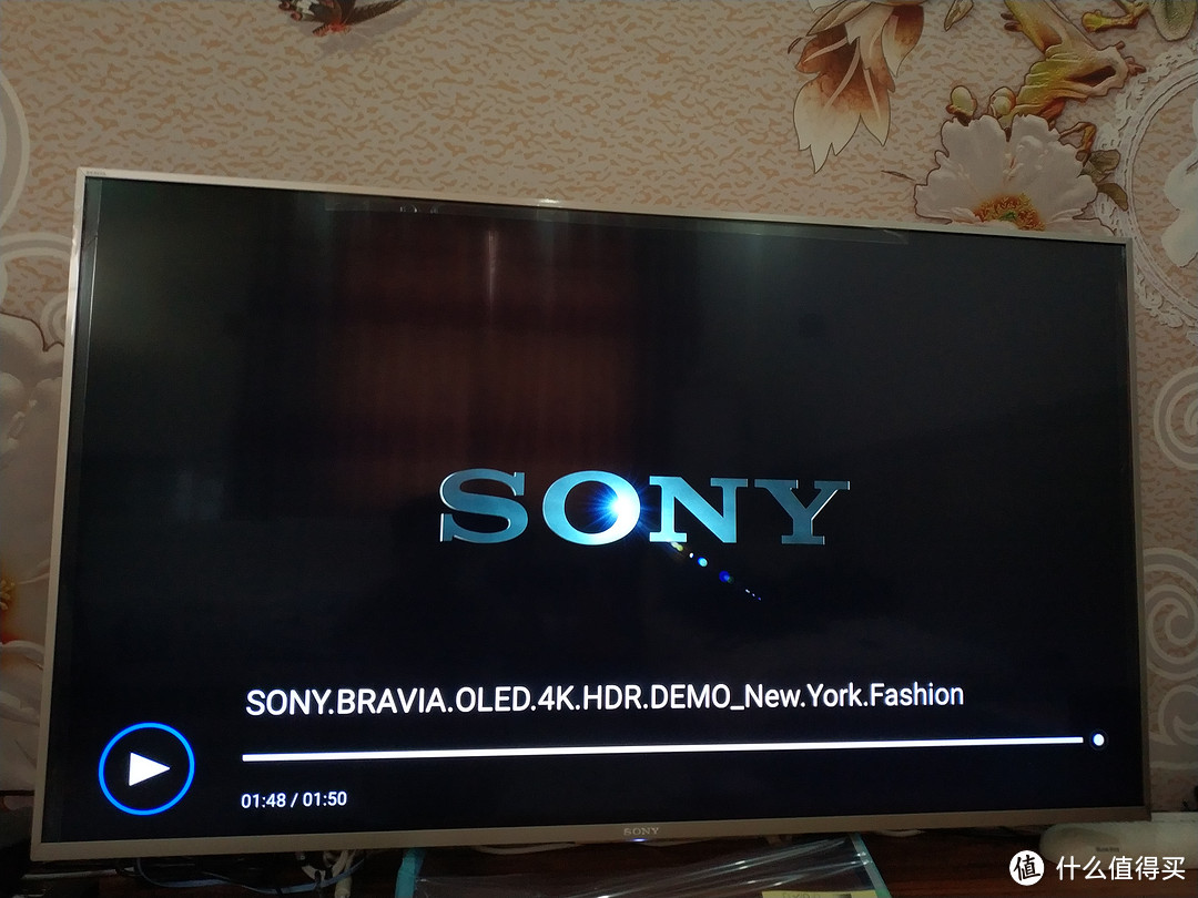 SONY 索尼 KD-55X8000E 55英寸 4K液晶电视开箱及使用体验