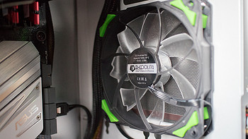 COOLING PL12025 机箱散热风扇使用体验(安装|灯光|转速|温度|噪音)