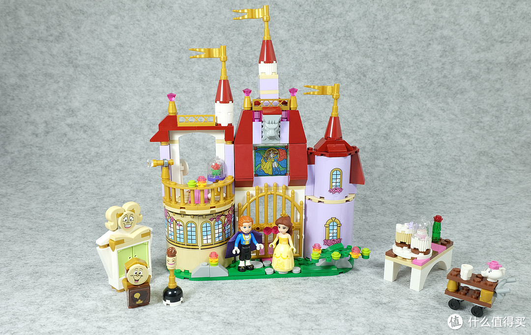 给女儿的乐高：LEGO 乐高 41067 贝尔的魔法城堡 开箱晒物