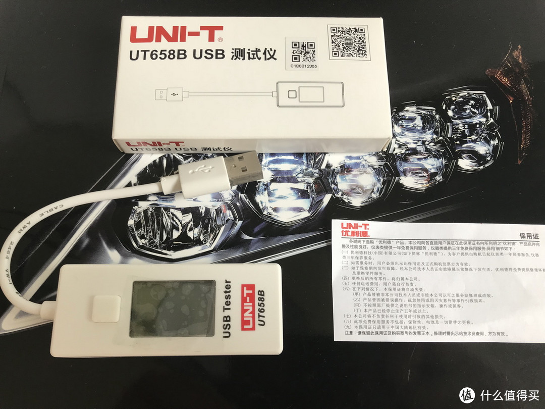 UNI-T 优利德 UT658B USB电压检测试仪表