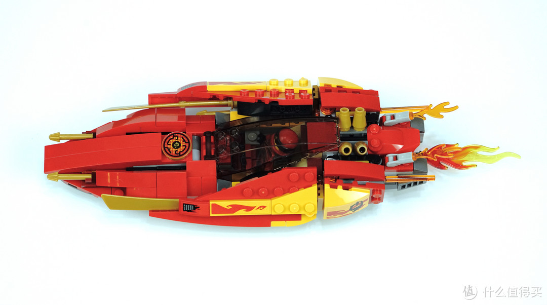 流刃若火—乐高lego ninjago 凯的火元素忍者飞船70638