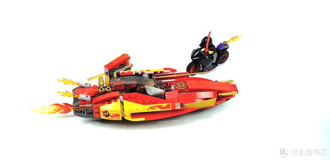 流刃若火—乐高LEGO Ninjago 凯的火元素忍者飞船70638