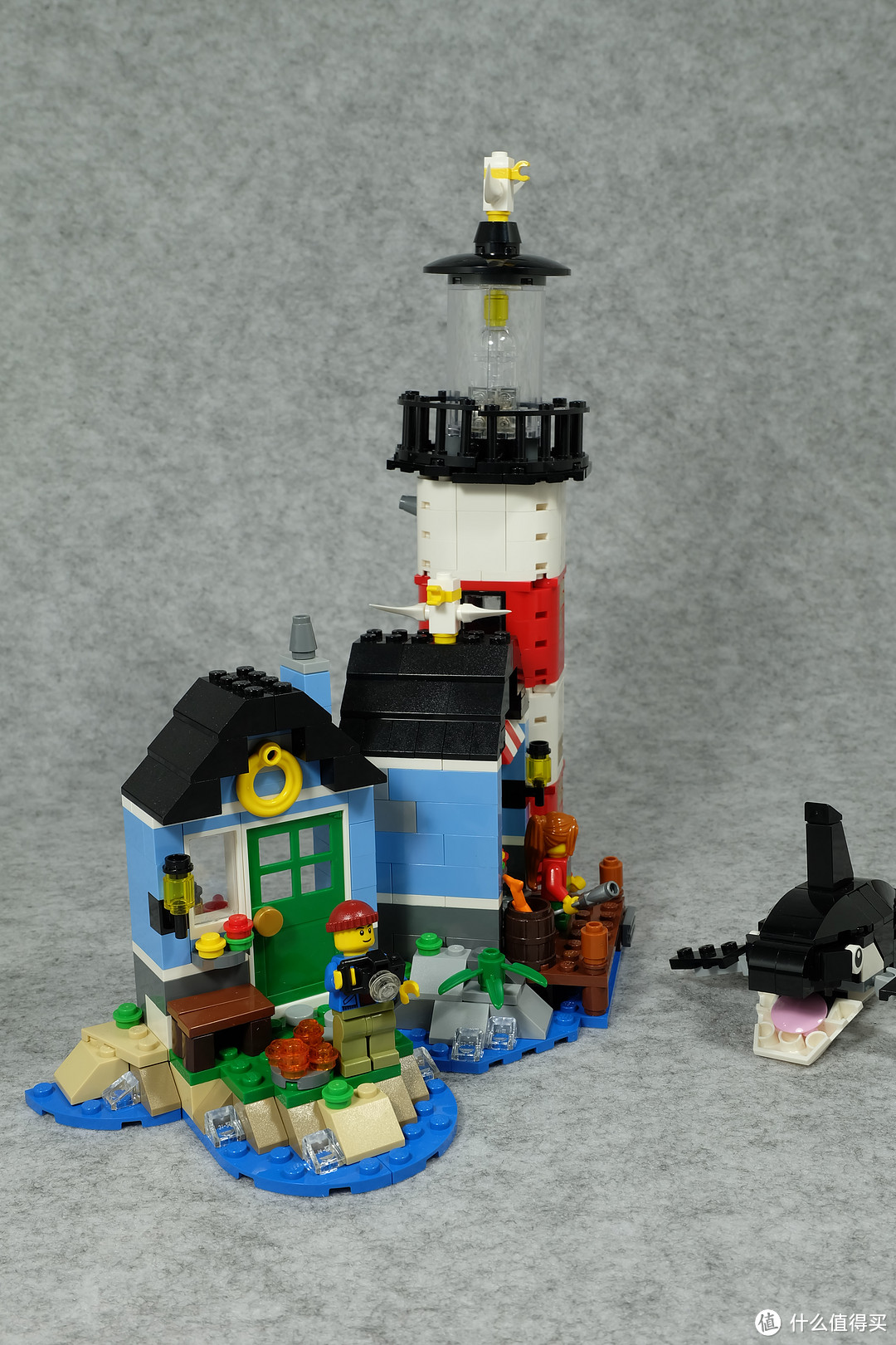 给女儿的乐高:lego 乐高 31051 海边的灯塔小屋 开箱晒物