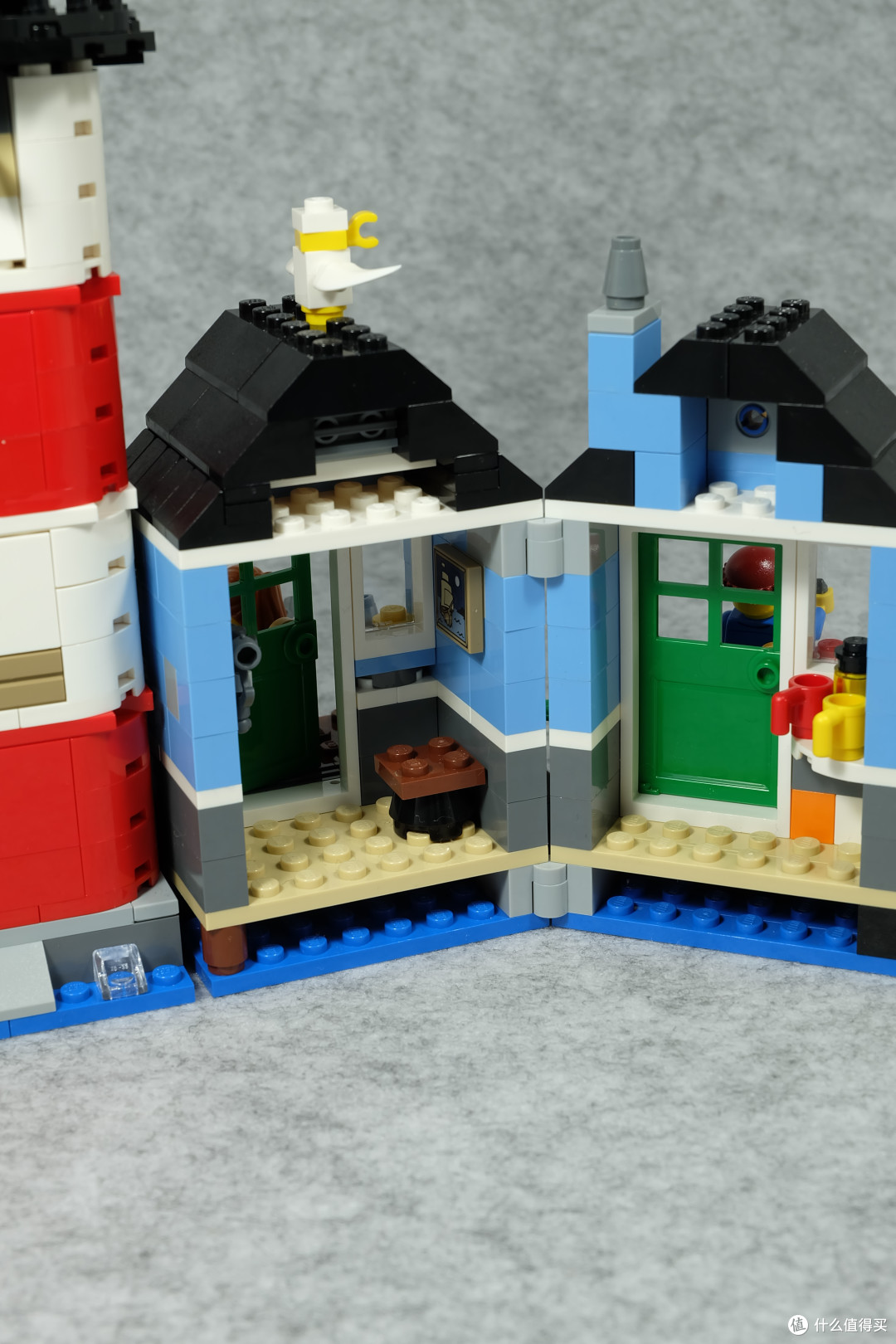 给女儿的乐高lego乐高31051海边的灯塔小屋开箱晒物