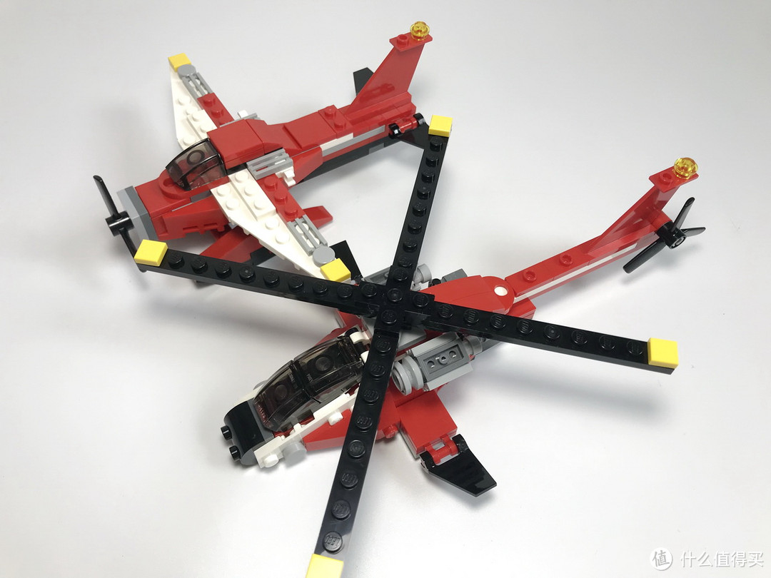 LEGO 乐高 31057 创意百变系列 直升机突击AB模式开箱