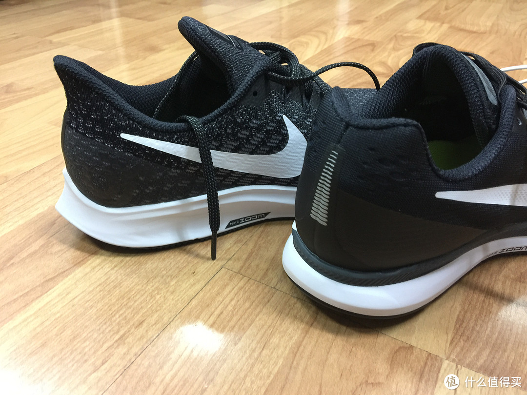 NIKE 耐克 air zoom pegasus 35 跑鞋 开箱 & 34 比较