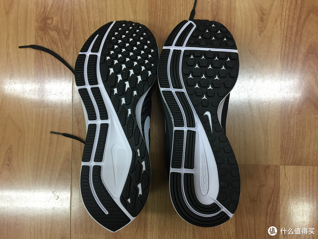 NIKE 耐克 air zoom pegasus 35 跑鞋 开箱 & 34 比较