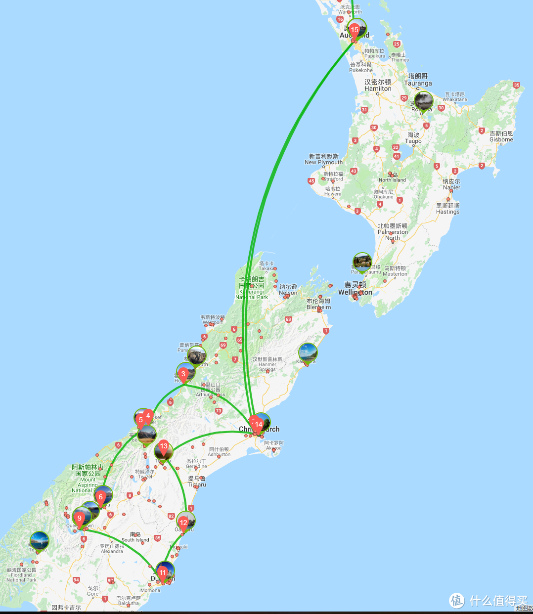 南半球的甜蜜之旅—新西兰15天南岛自驾游