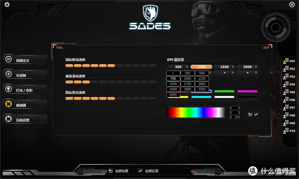 重力摇摆设计：SADES 赛德斯 飞鱼 游戏鼠标体验