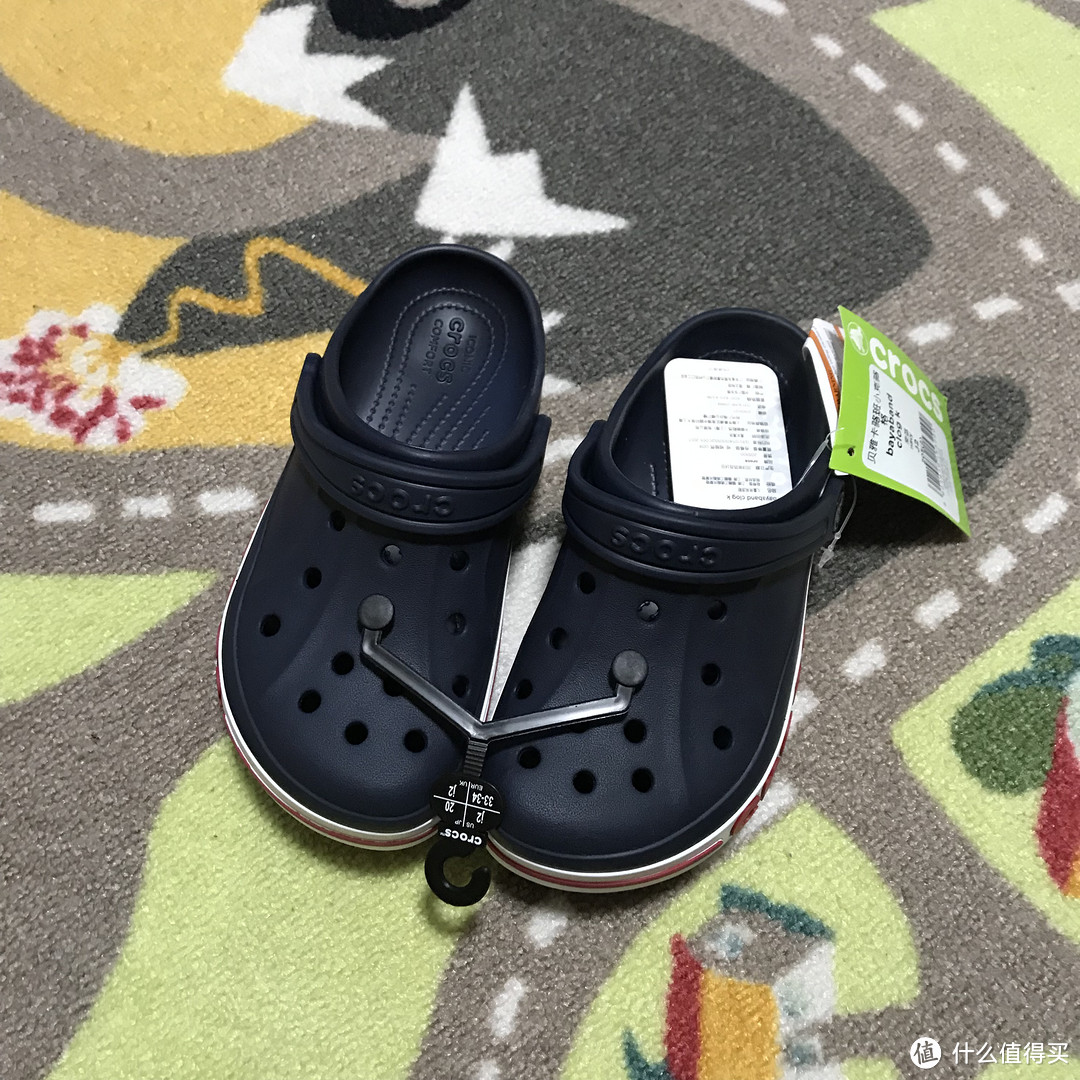 Crocs 卡骆驰 贝雅卡骆班男童洞洞鞋