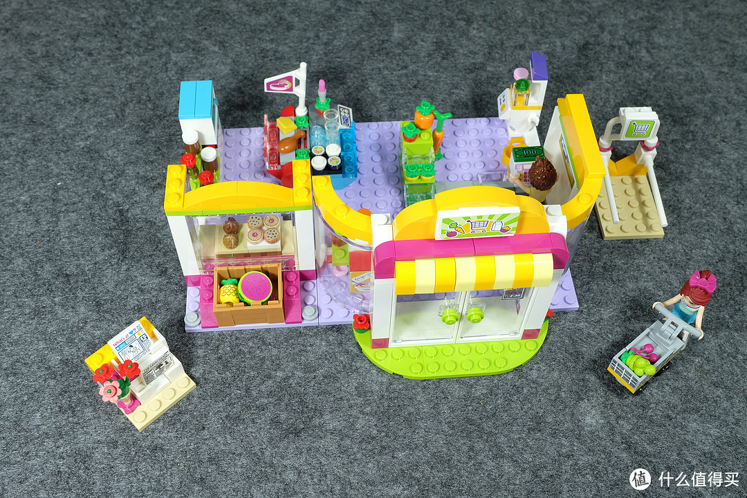 给女儿的乐高:LEGO 乐高 41118心湖城超级市场 开箱晒物