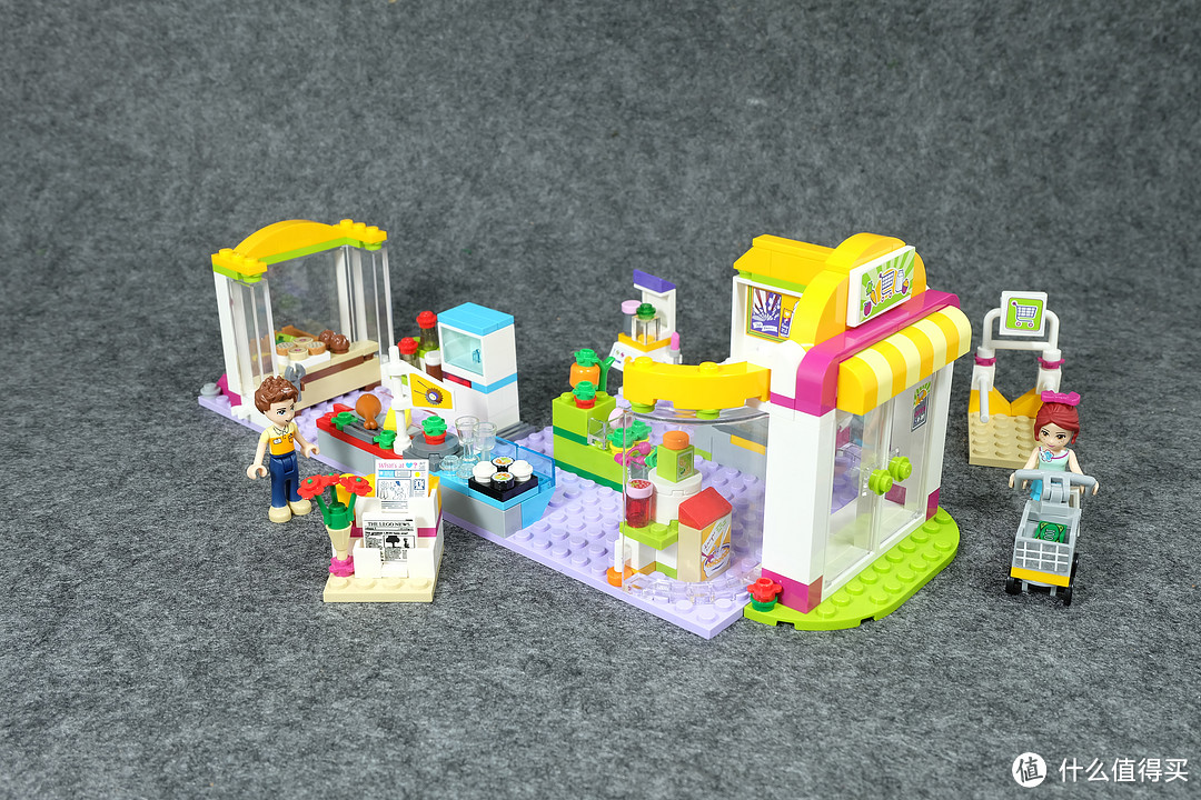 给女儿的乐高：LEGO 乐高 41118心湖城超级市场 开箱晒物