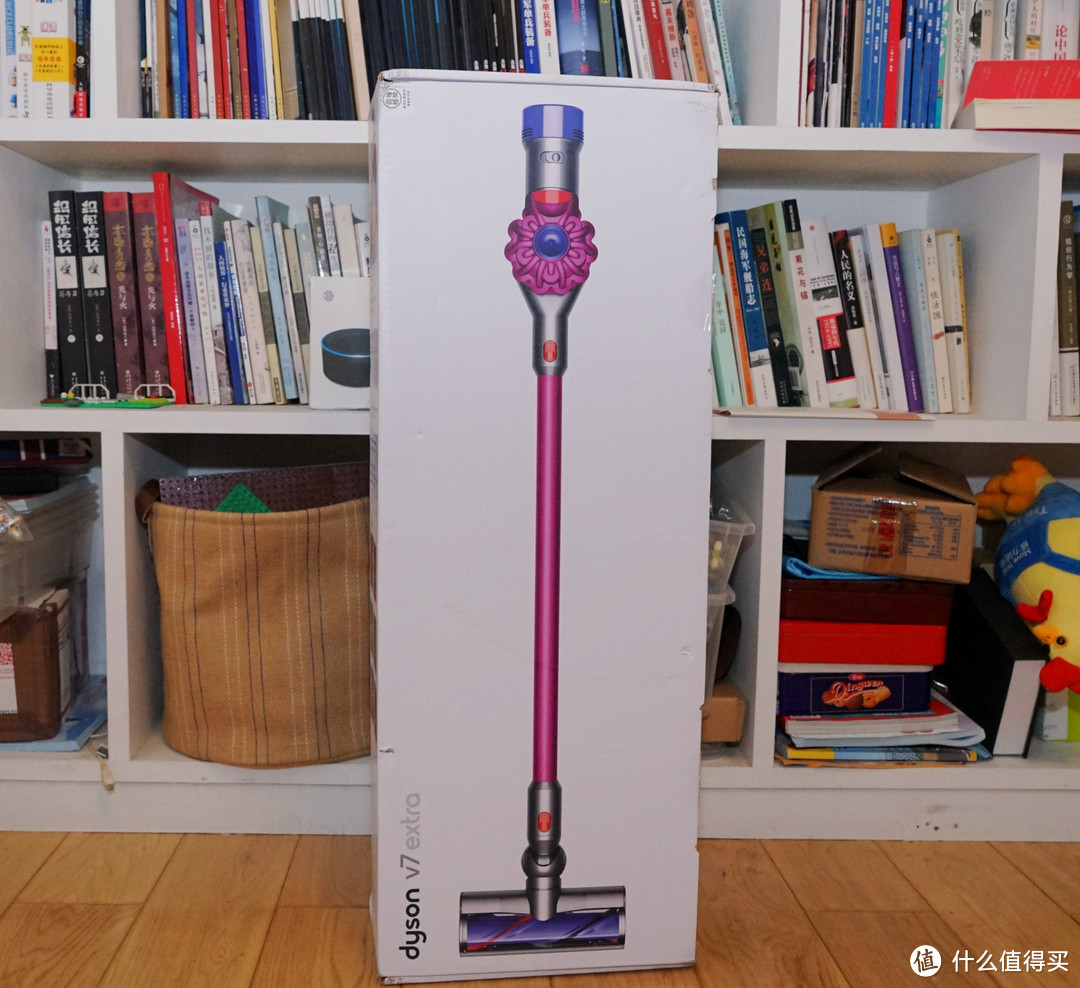 来自张大妈福利—Dyson 戴森 V7 EXTRA 吸尘器 开箱