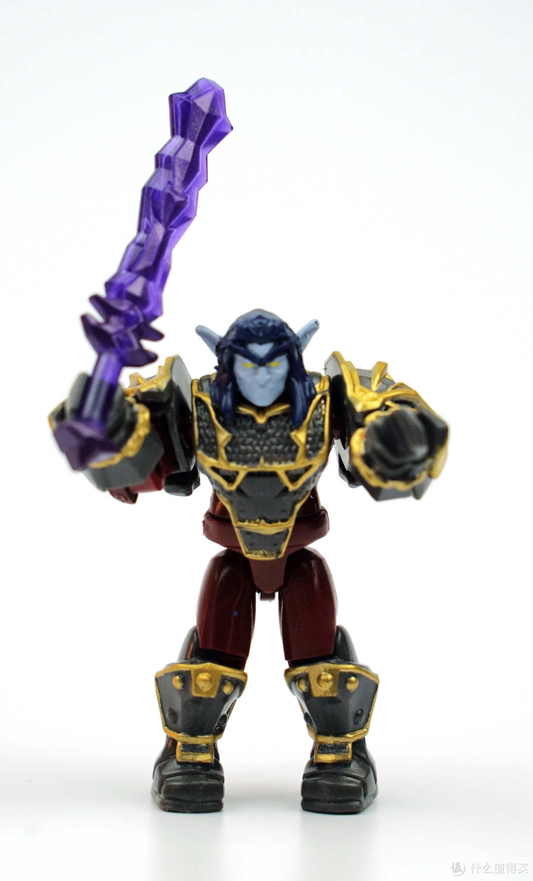 昨日重现:美高 MEGA BLOKS WOW夜刃豹、夜精灵战士+兽人术士拼装可动人偶