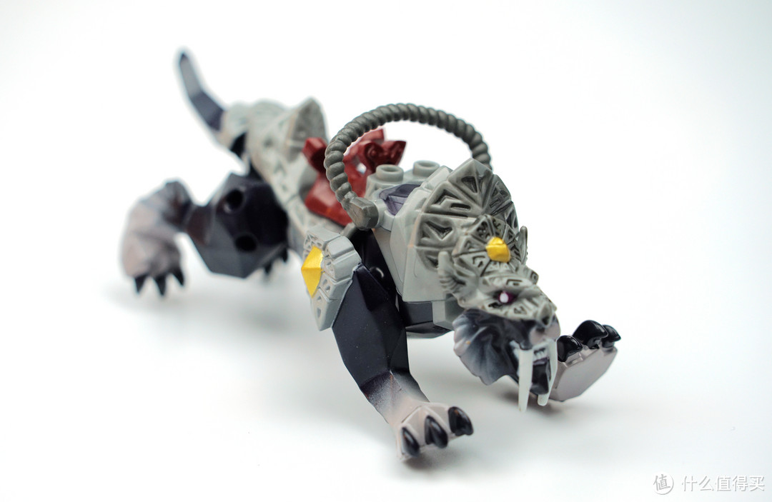 昨日重现:美高 MEGA BLOKS WOW夜刃豹、夜精灵战士+兽人术士拼装可动人偶