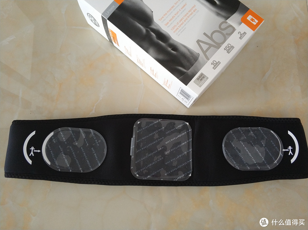 一块腹肌靠它就能变成六块吗--slendertone Abs7 Unisex腹部肌肉锻炼腰带众测报告